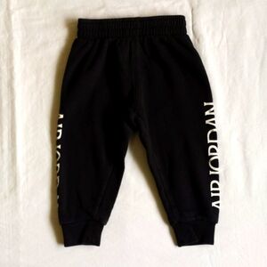 air jordan black joggers sweatpants 12 months baby boy